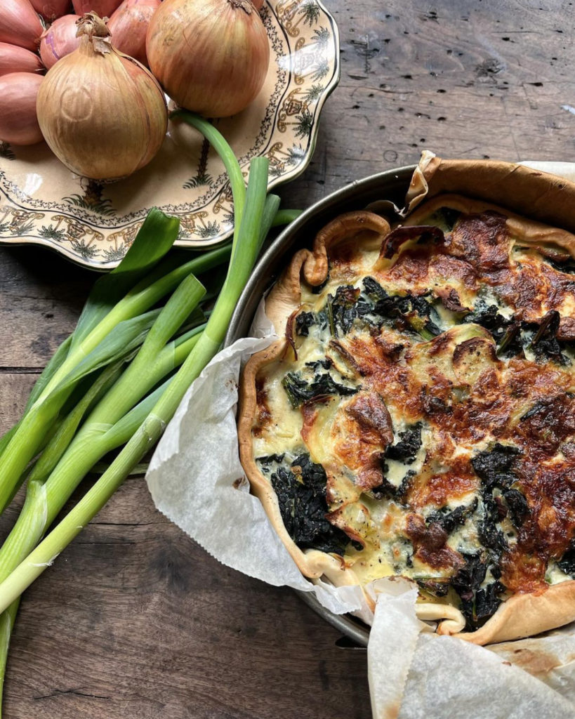 Quiche met cavolo nero